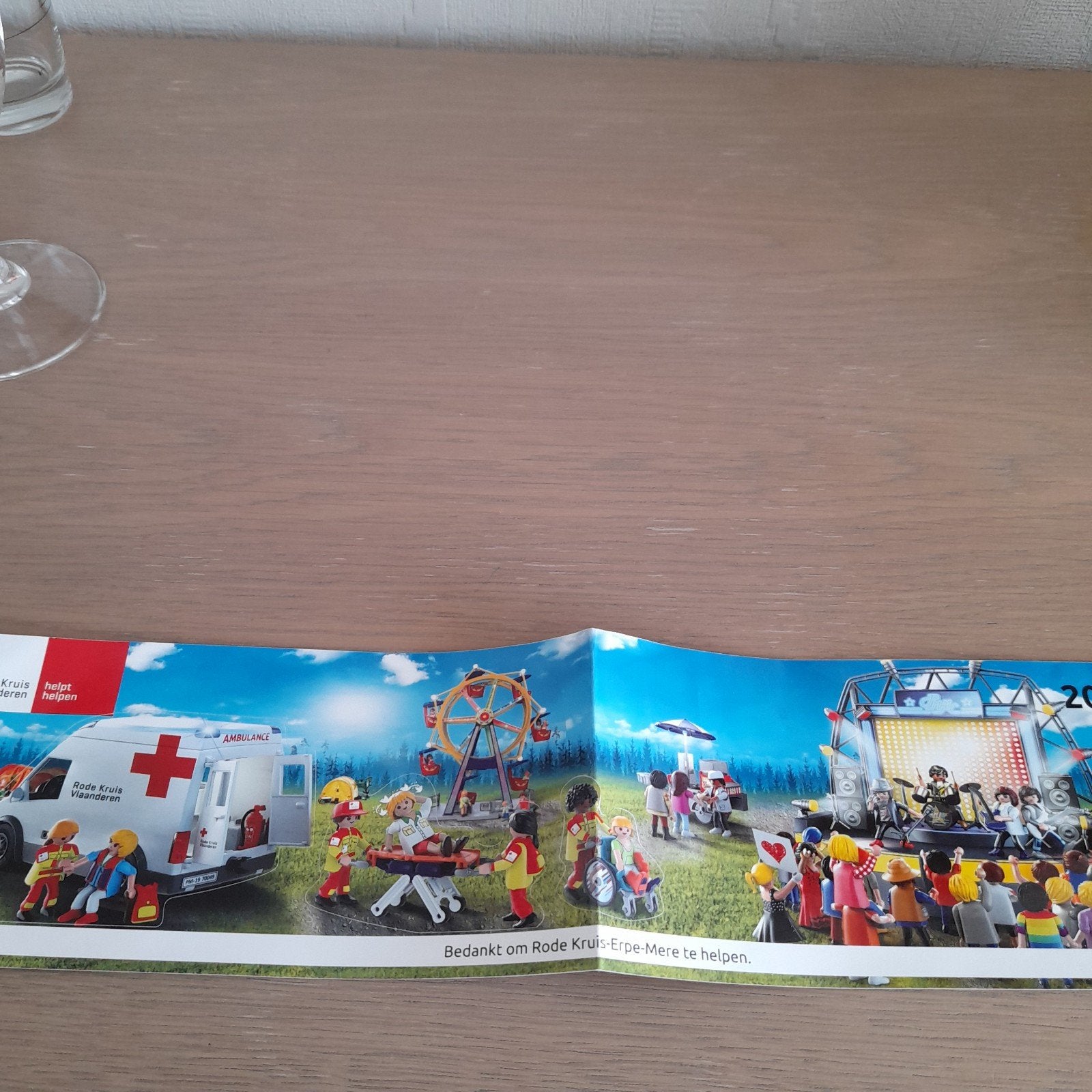 Grote sticker Rode Kruis 2019 .  Erpe-Mere., Enlèvement ou Envoi, Utilisé, Autres types