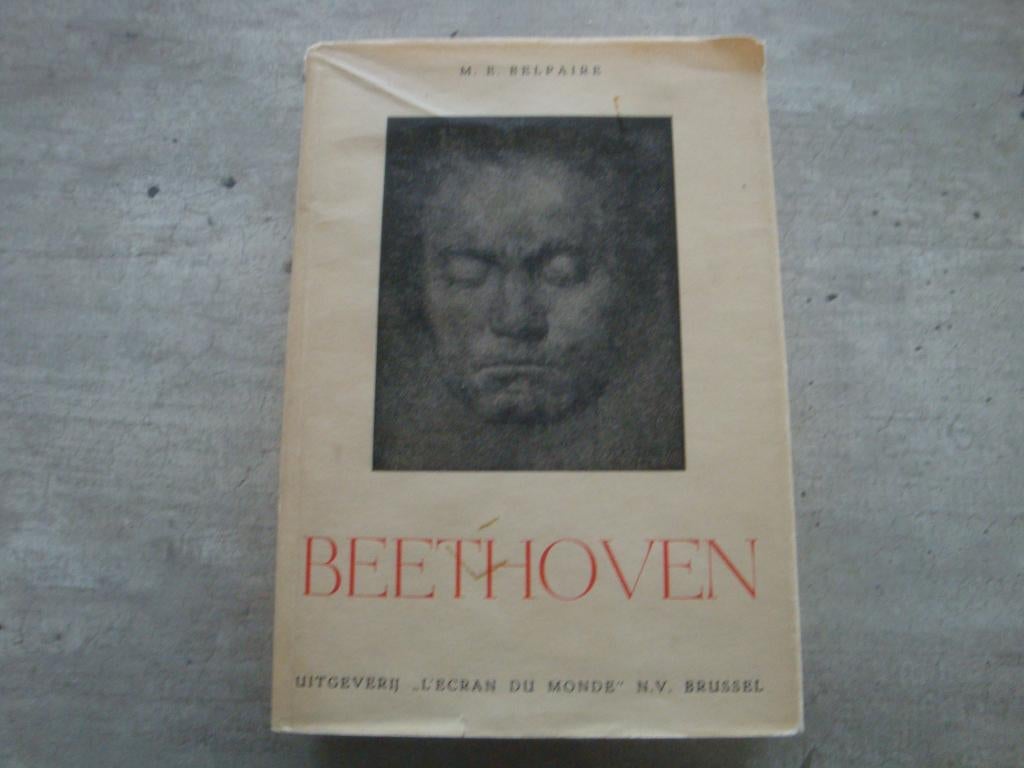 BEETHOVEN EEN KUNST- EN LEVENSBEELD, Enlèvement ou Envoi, Utilisé