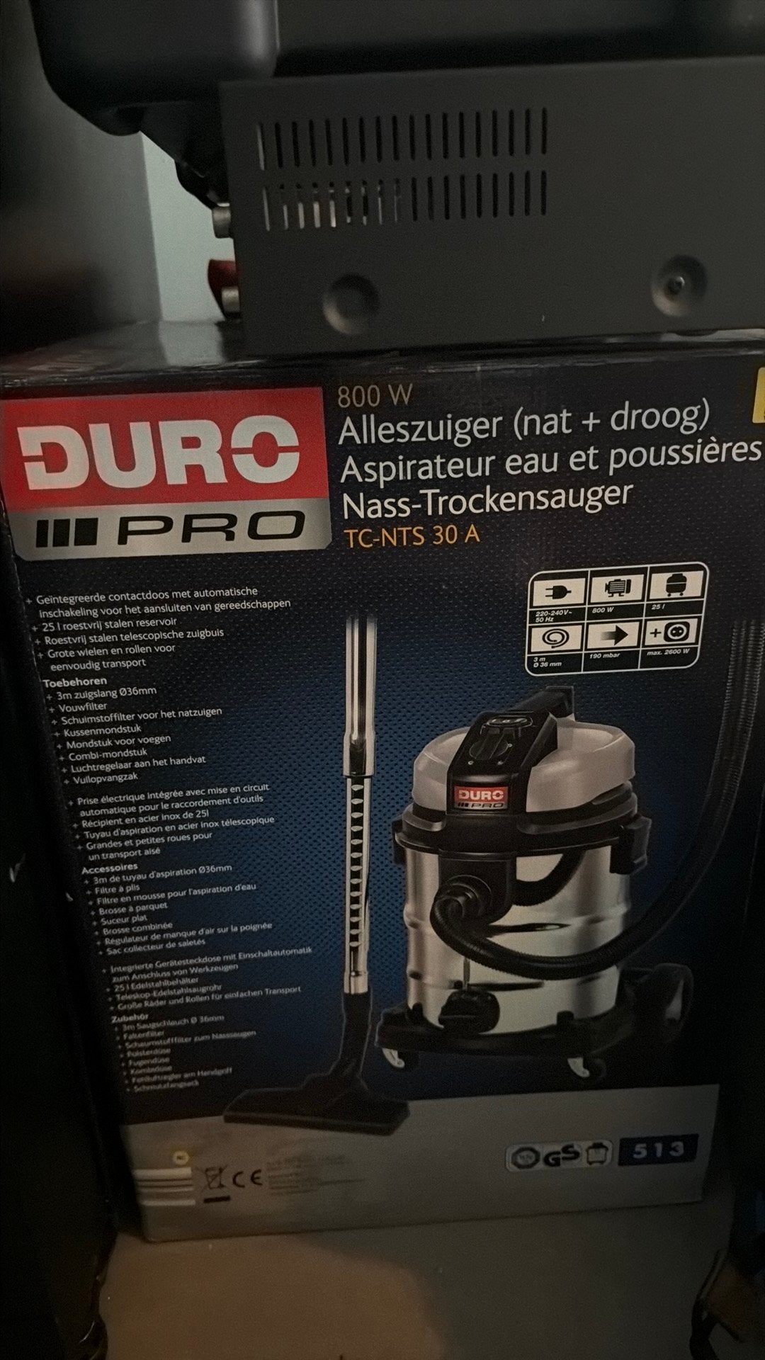 Alleszuiger, Elektronische apparatuur, Ophalen, Nieuw