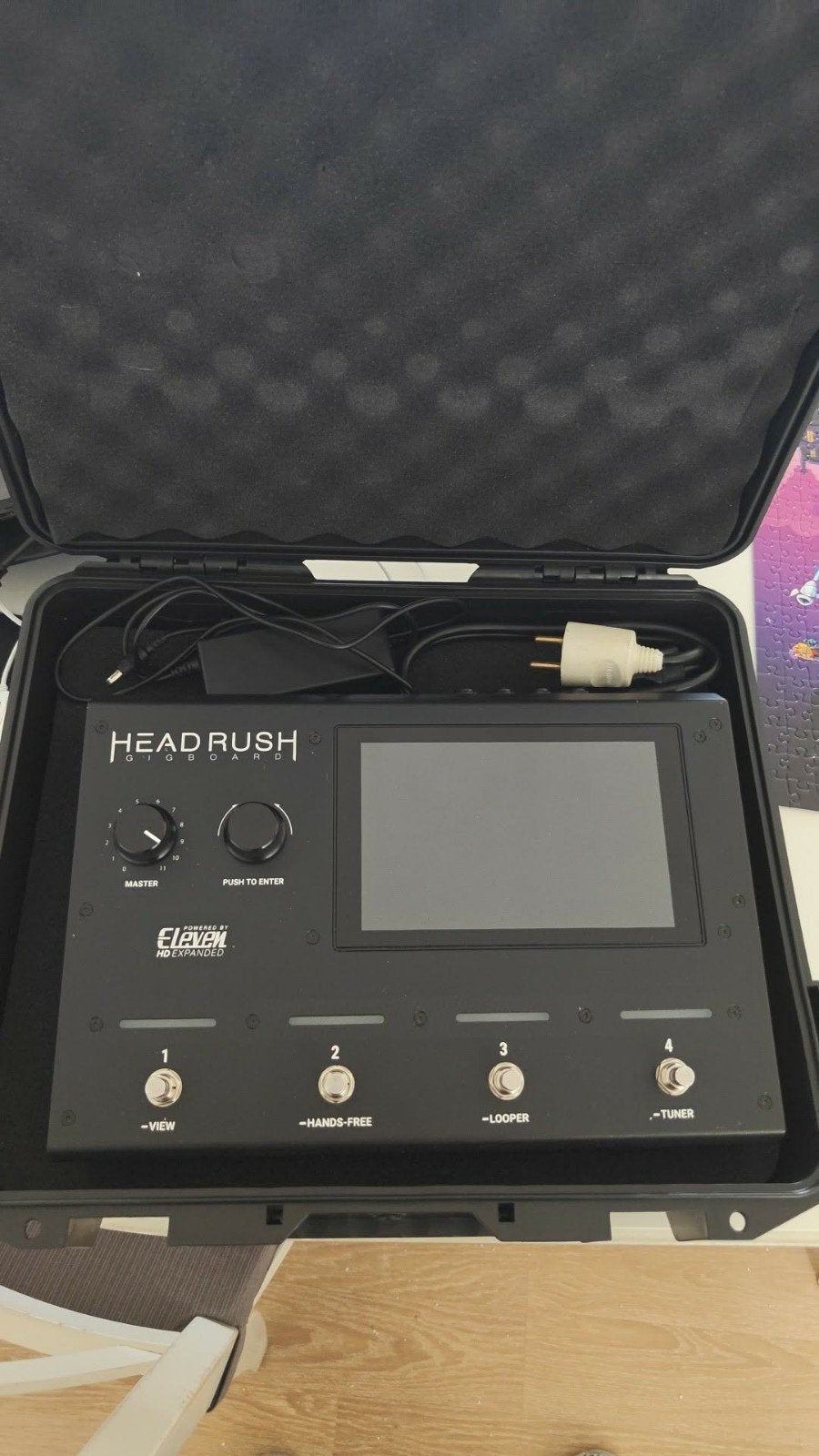 Headrush gigboard met case, Muziek en Instrumenten, Effecten, Zo goed als nieuw, Multi-effect, Ophalen