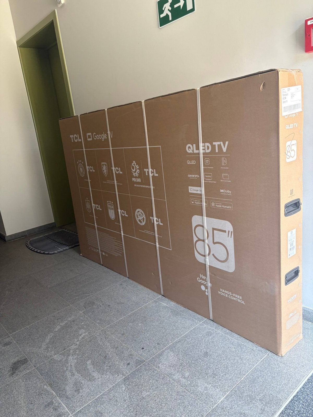 Tv tcl 85 inch Qled, Enlèvement ou Envoi, Comme neuf