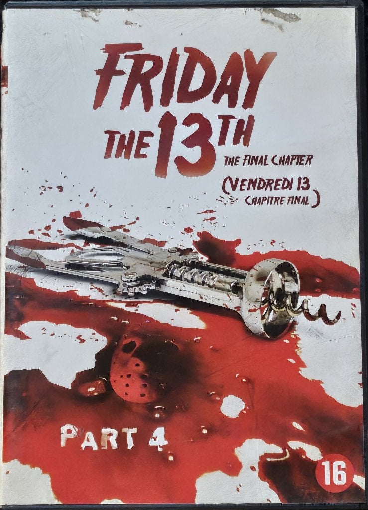 Friday The 13th Part 4 (1984), Cd's en Dvd's, Ophalen of Verzenden, Zo goed als nieuw, Engels, Nederlands