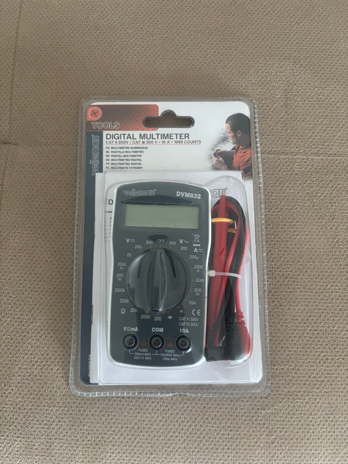 Digitale multimeter, Fietsen en Brommers, Ophalen, Zo goed als nieuw