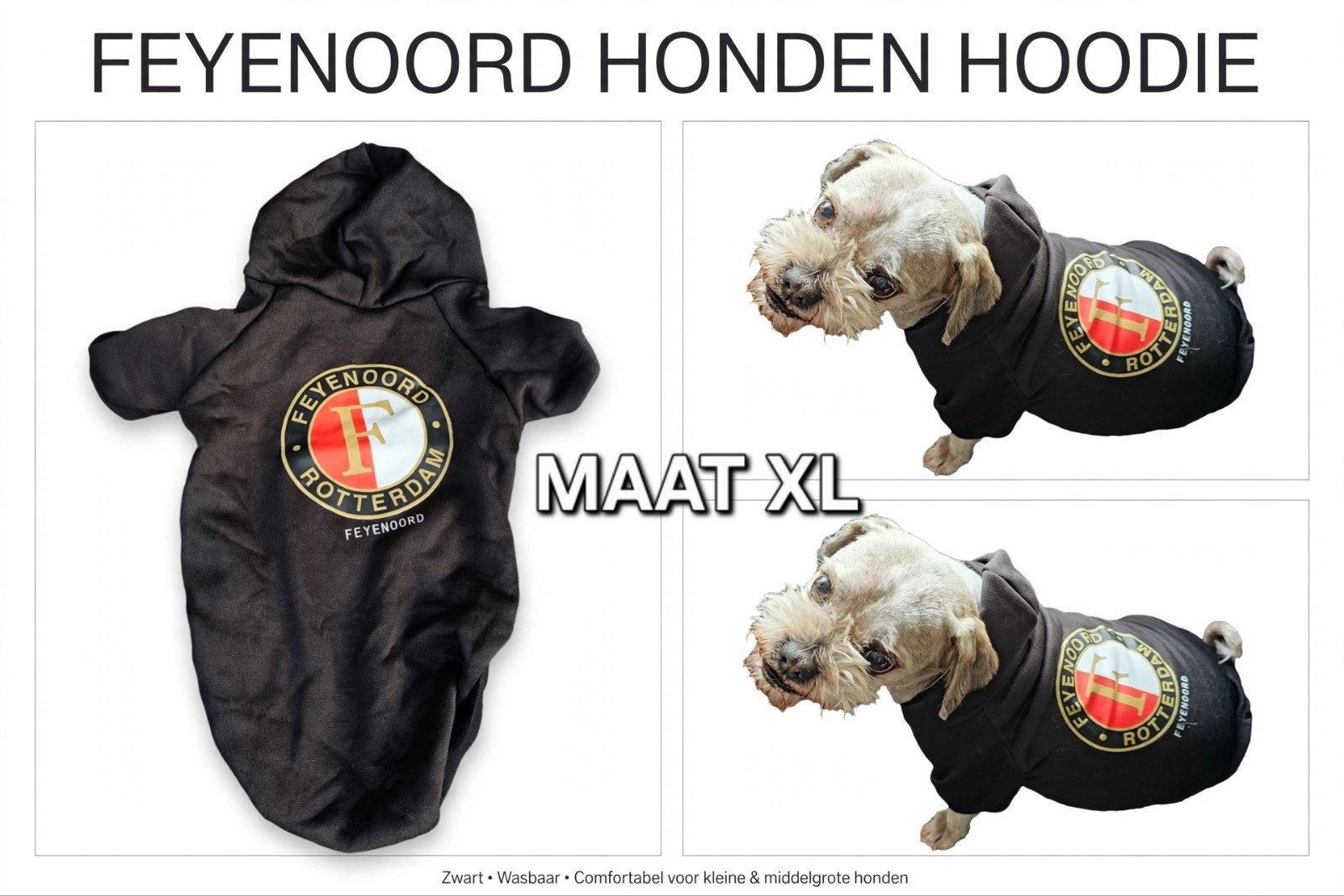 Honden Feyenoord jas, Dieren en Toebehoren, Ophalen of Verzenden, Nieuw, XL