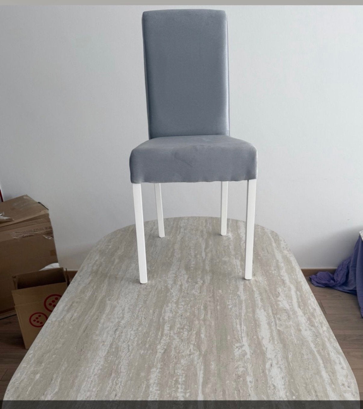 Table et 4 chaises neuf, Enlèvement, Neuf