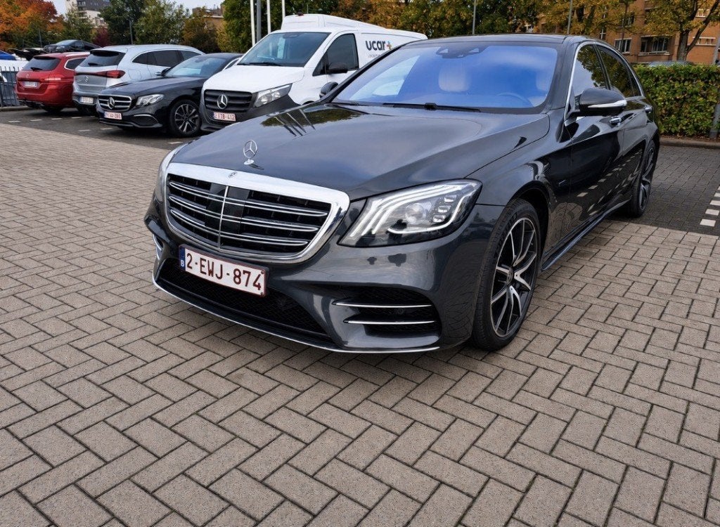 Mercedes-Benz S 560 E LONG AMG Line, Cuir, Argent ou Gris, Achat, Entretenue par le concessionnaire