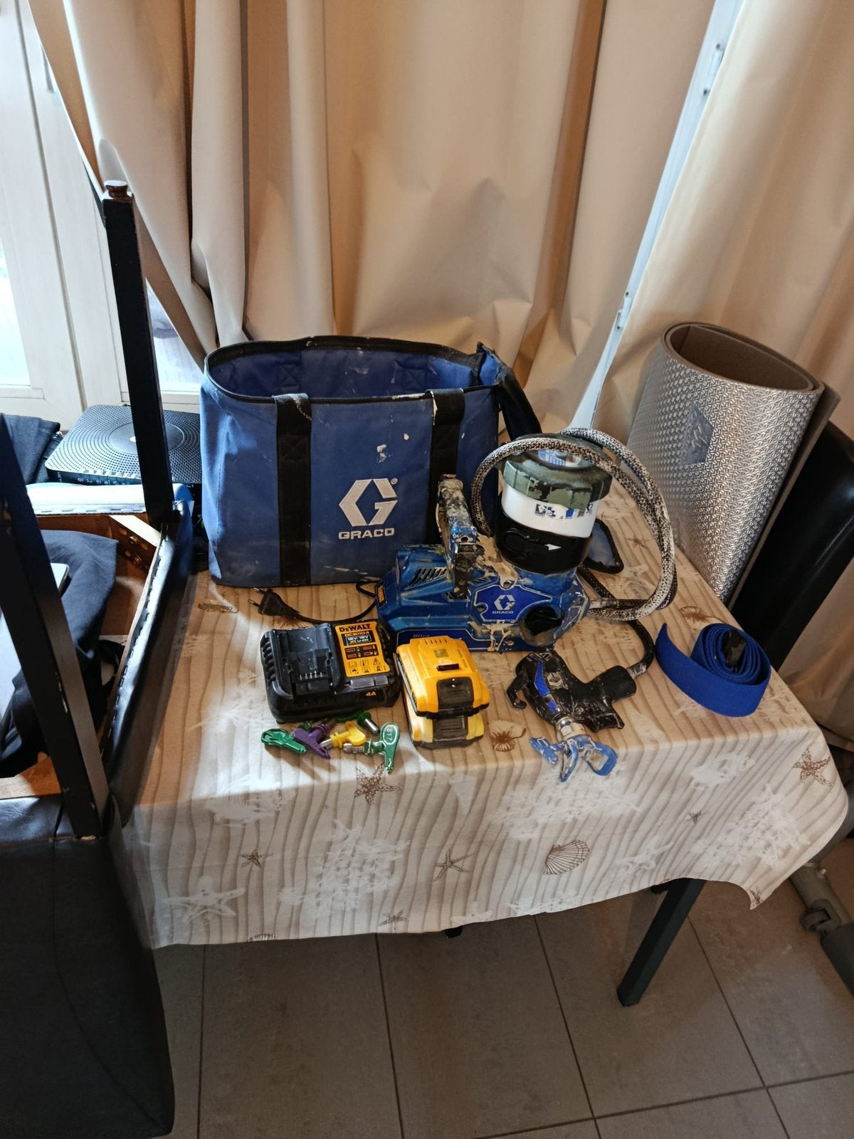 Airless graco quickshot, Doe-het-zelf en Bouw, Ophalen, Zo goed als nieuw