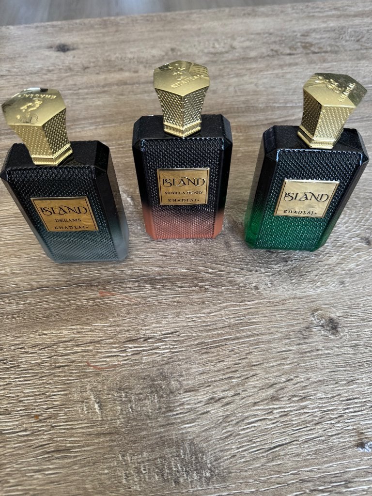 ️ Carafes de la collection Khadlaj Island | 1 ml à 5 ml, Enlèvement ou Envoi, Neuf, Échantillon ou Testeur, Plein
