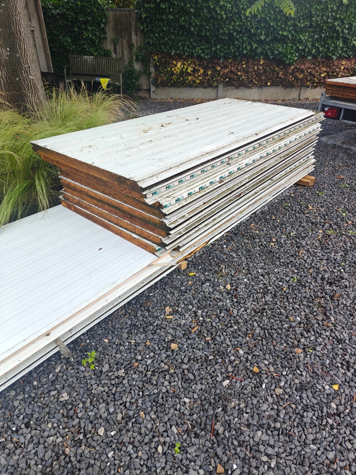 Sandwichpanelen  6 CM  dikte verschillende afmetingen, Ophalen