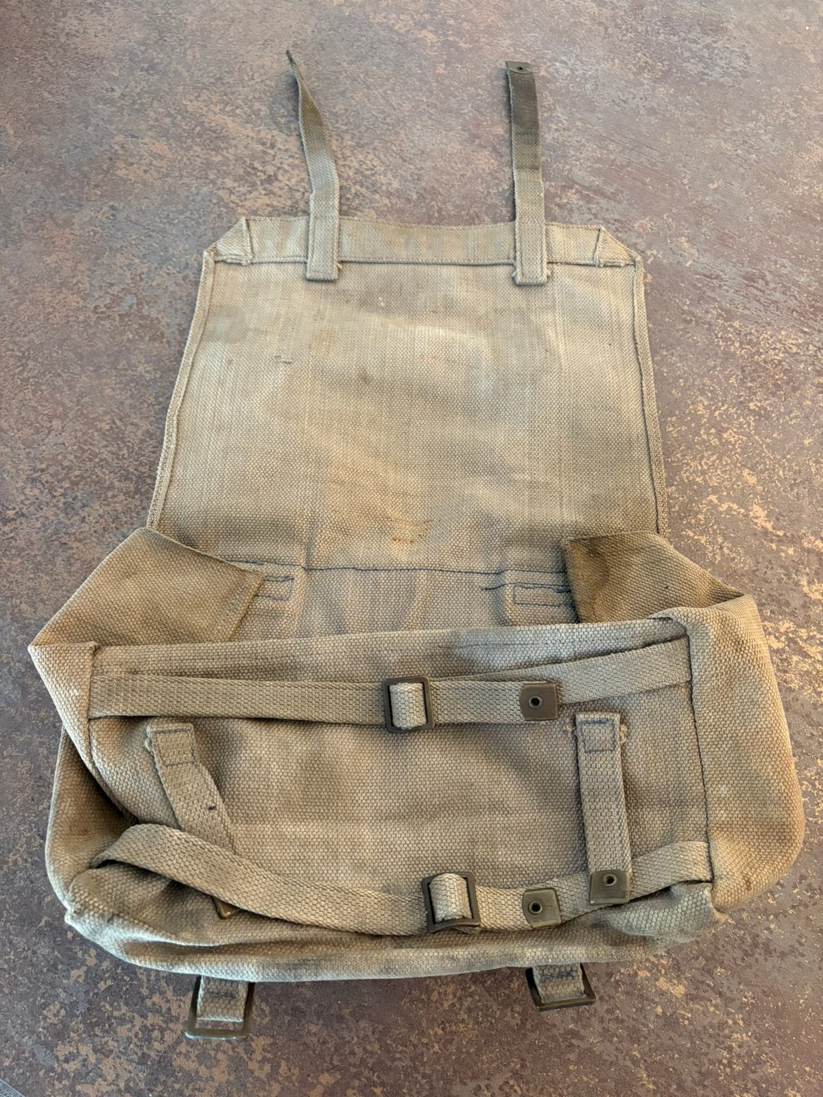 WW2 RAF 1925 Pattern Large Pack met L-Straps, Verzamelen, Ophalen of Verzenden