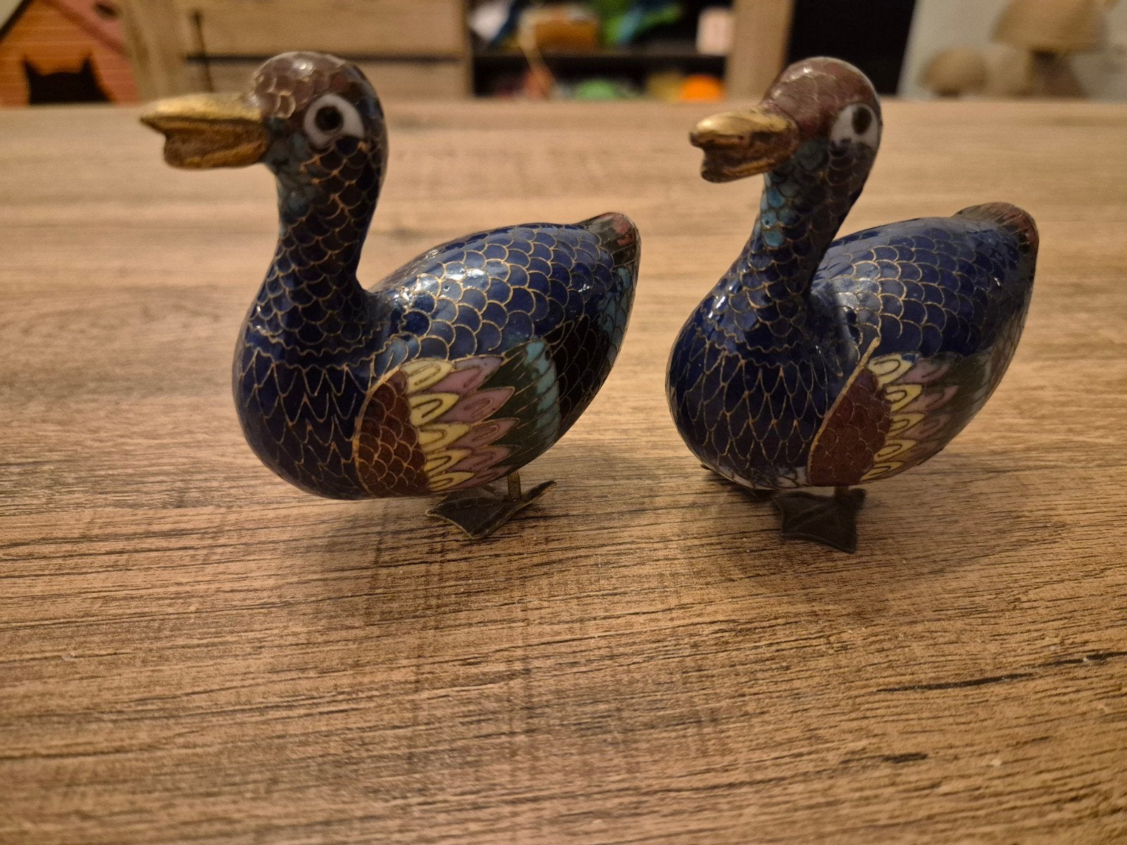 vintage beelden eendjes, Verzamelen, Ophalen of Verzenden