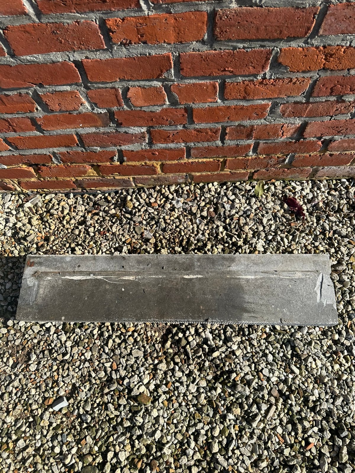 Blauwe steen venstertablet 90x20x5cm afdruiprand - arduin, Ophalen, Gebruikt