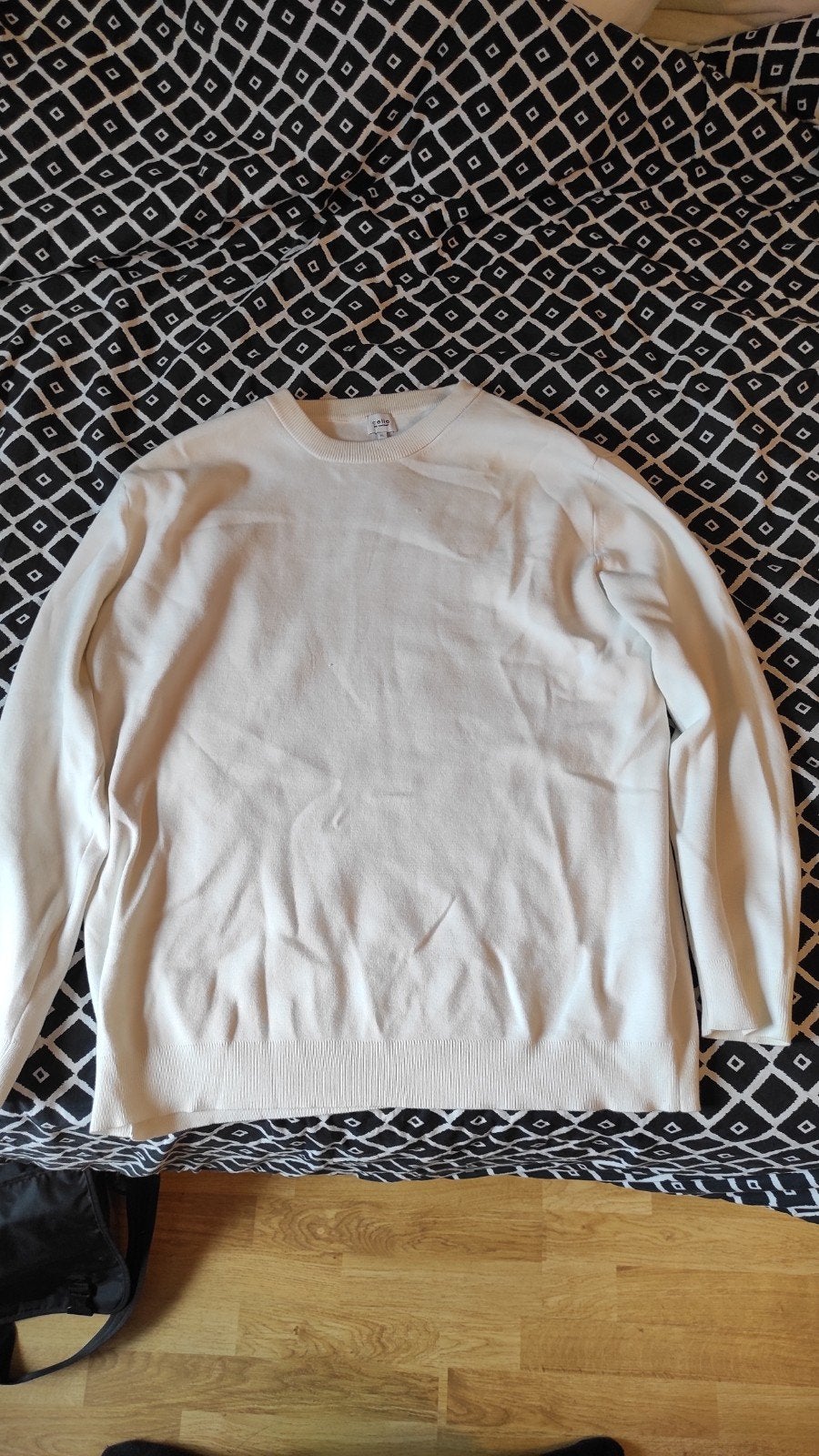 licht beige sweater, Ophalen, Zo goed als nieuw, Maat 56/58 (XL), Beige