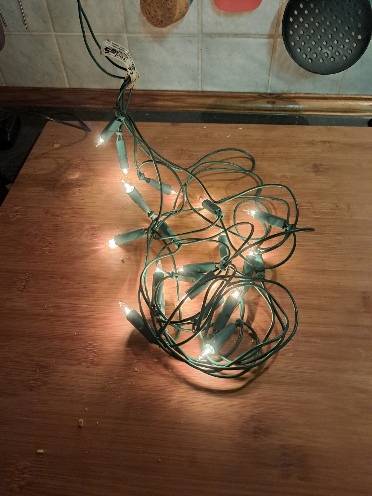 guirlandes de noel, Enlèvement, Utilisé