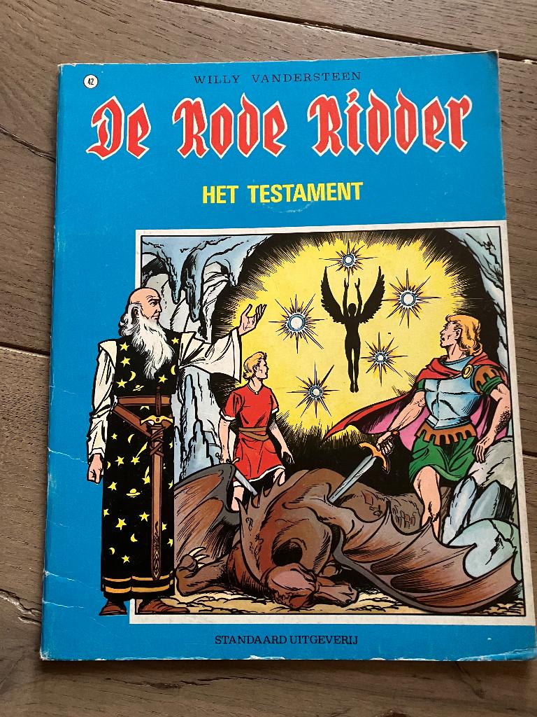 De Rode Ridder - 42 - Het testament, Eén stripboek, Ophalen of Verzenden, Gelezen, Willy Vandersteen
