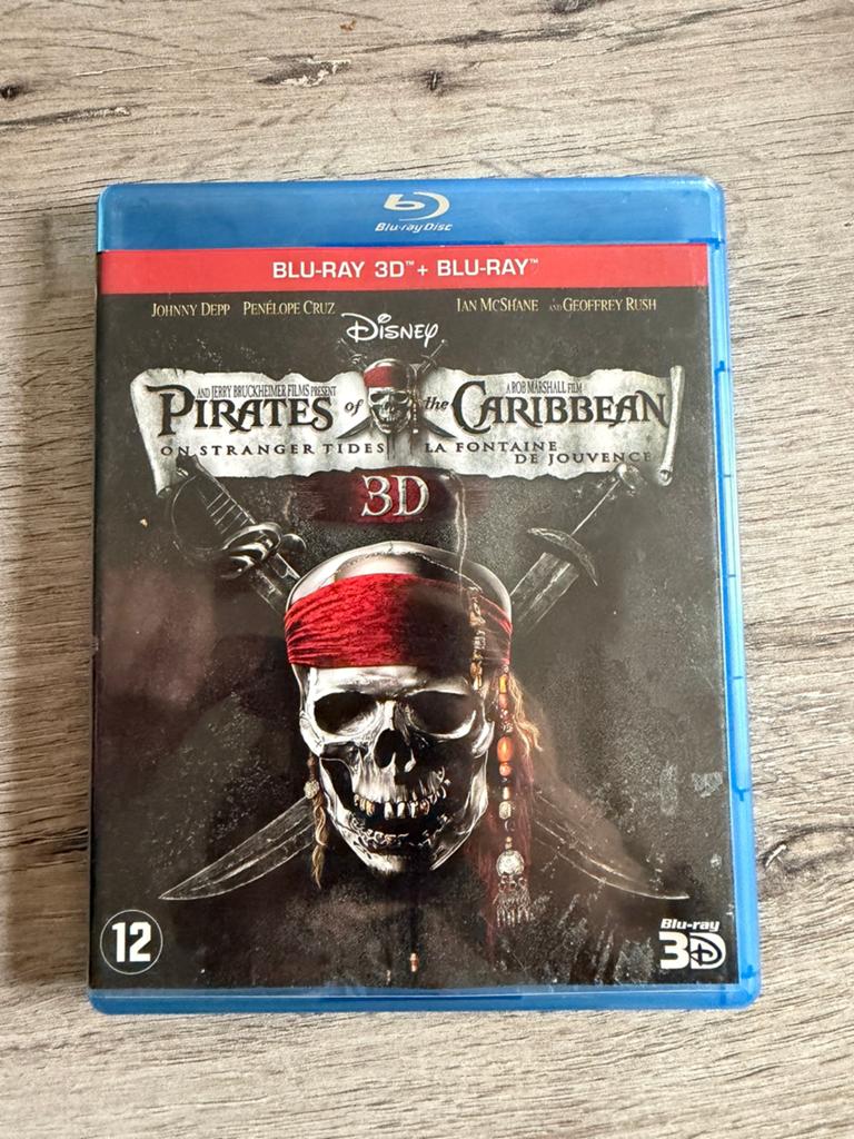 Pirates des Caraïbes : La fontaine de Jouvence blu ray, CD & DVD, Blu-ray, Comme neuf, Enlèvement ou Envoi
