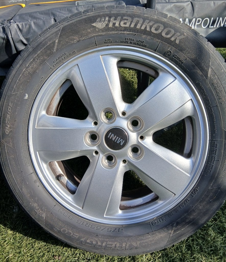Alu. helicopter velgen  van Mini, Ophalen, Gebruikt, 15 inch, Banden en Velgen