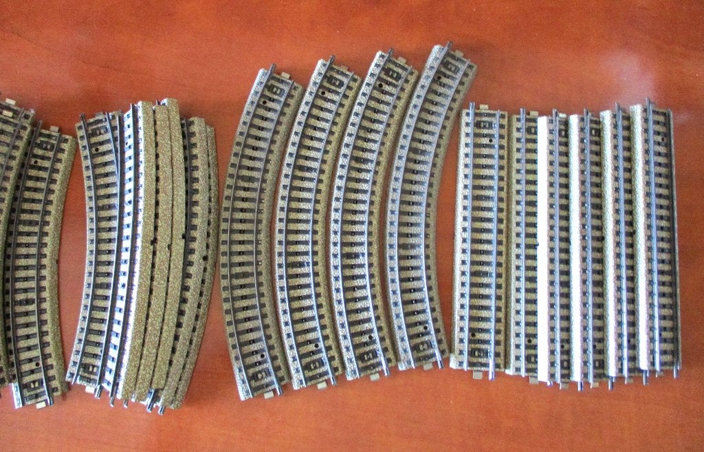 Rails métalliques Märklin M-Rail, Analogique, Enlèvement ou Envoi, Courant alternatif, Rails