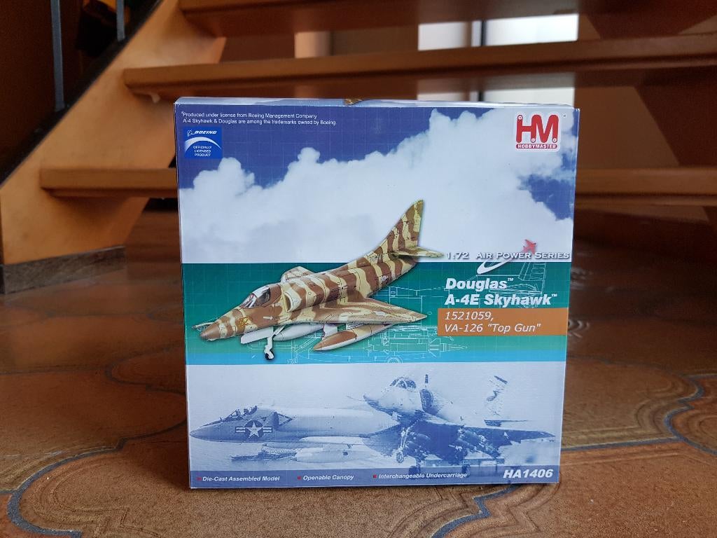 Hobby Master HA1406 Douglas A-4E Skyhawk VA-126 Top Gun 1/72, Verzamelen, Ophalen of Verzenden, Nieuw, Schaalmodel
