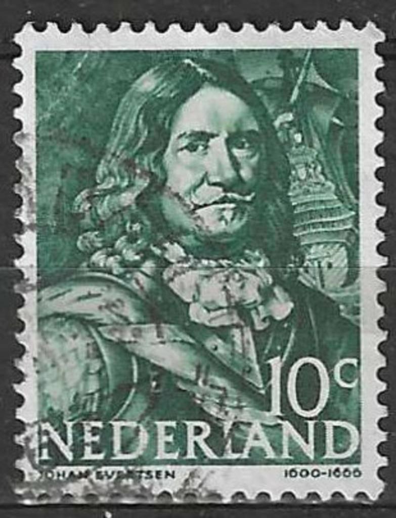 Pays-Bas 1943-1944 - Yvert 403 - Amiral J. Evertsen (ST), Timbres & Monnaies, Timbres | Pays-Bas, Envoi, Affranchi
