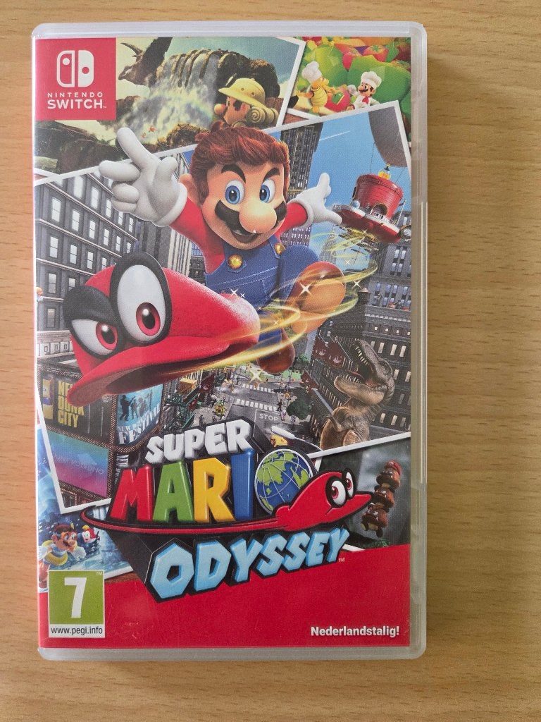 Super Mario Odyssey, Ophalen of Verzenden, Zo goed als nieuw