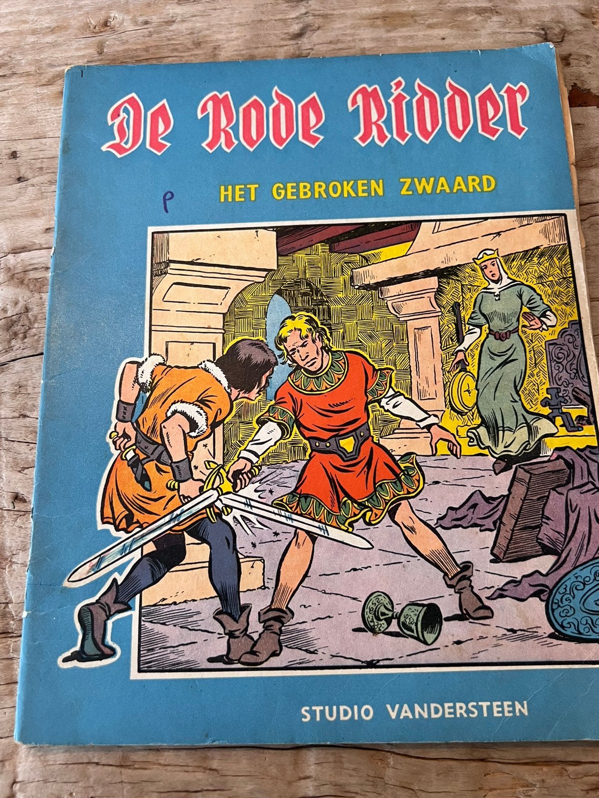 De rode ridder: Het gebroken zwaard, Boeken, Stripverhalen, Eén stripboek, Ophalen of Verzenden, Gelezen