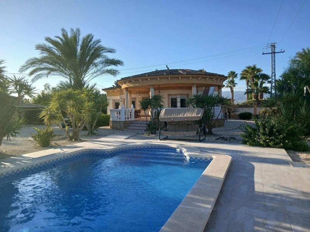 Privévilla (6p) met groot zwembad, airco, Wifi en TV-Vlaand, Propriétaire, 3 chambres à coucher, Costa Blanca, Lit enfant