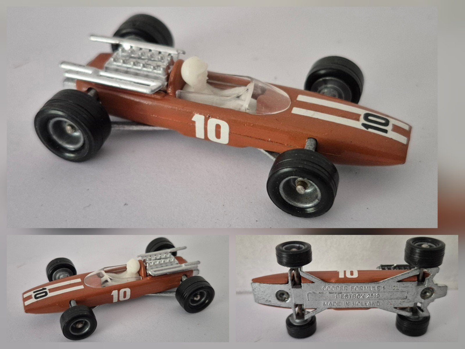 Bestbox cooper formule 1 (bruin), Ophalen of Verzenden, Zo goed als nieuw, Auto