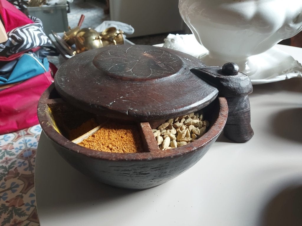 Indische Kruidenschaal, Ophalen, Schaal, Handgemaakt