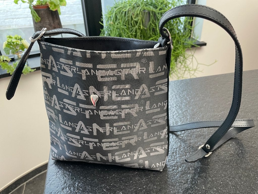 Handtas Lancaster, Bijoux, Sacs & Beauté, Envoi, Utilisé, Noir, Sac à bandoulière