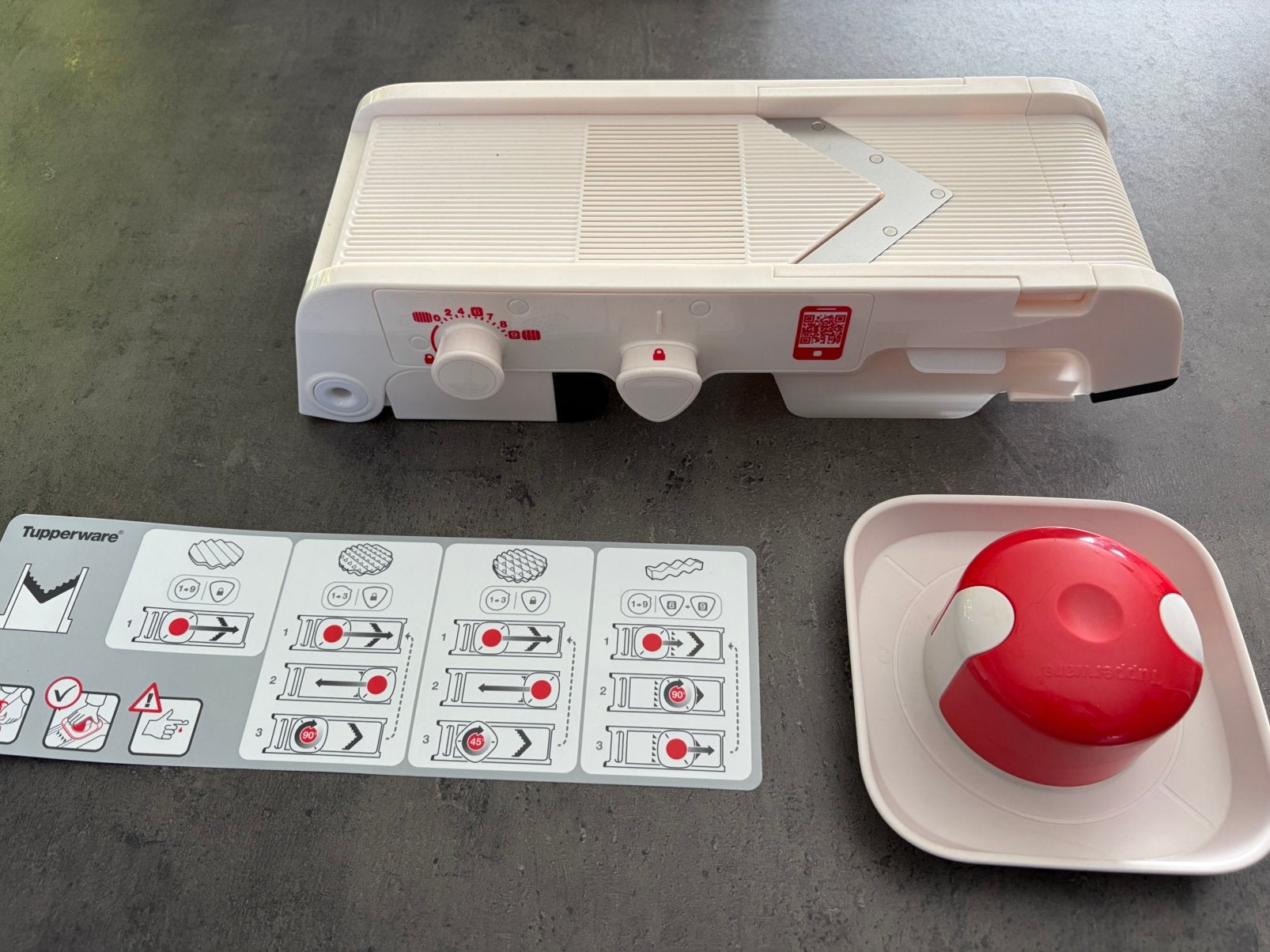 Tupperware mandoline, Maison & Meubles, Enlèvement, Comme neuf