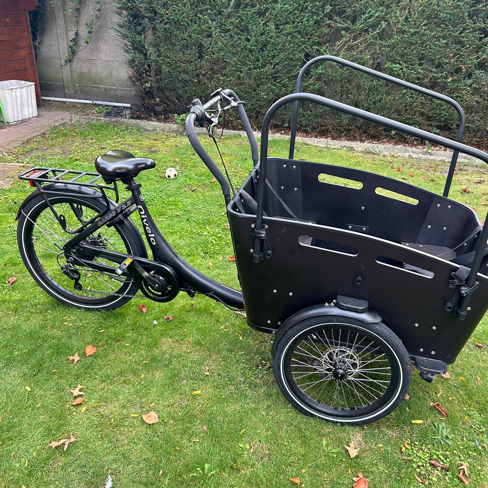 Bakfiets elektrische, Elektrisch, Zo goed als nieuw, Schijfrem, Ophalen
