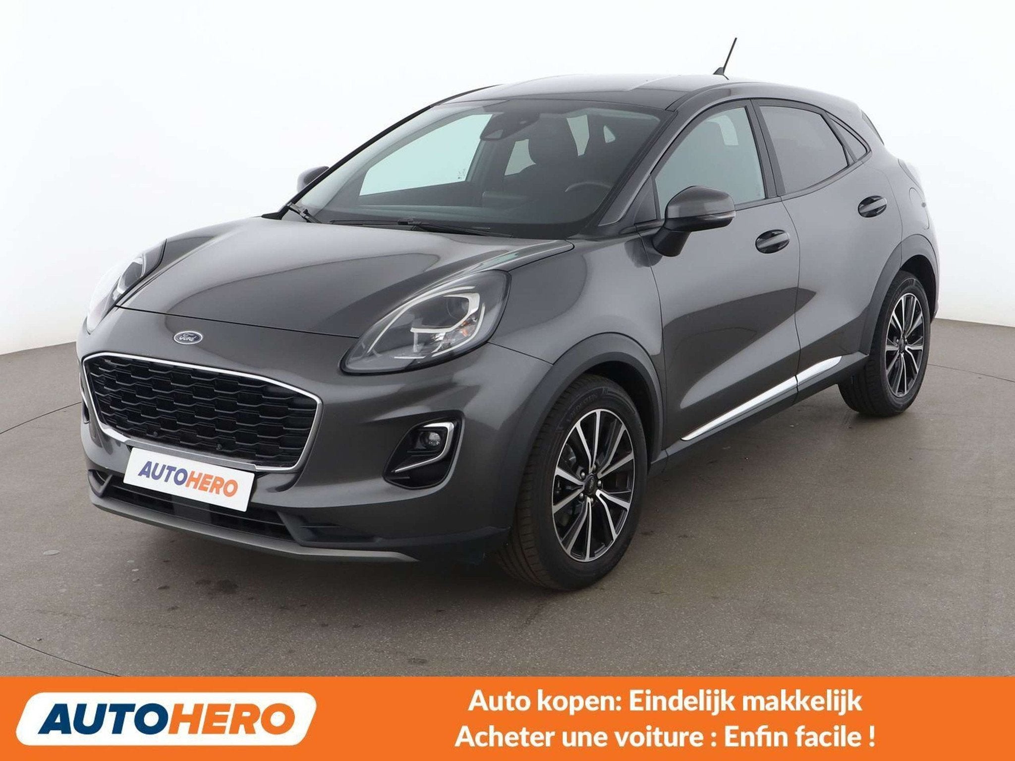Ford Puma 1.0 EcoBoost Mild-Hybrid Titanium Design, Argent ou Gris, Achat, Euro 6, Boîte manuelle