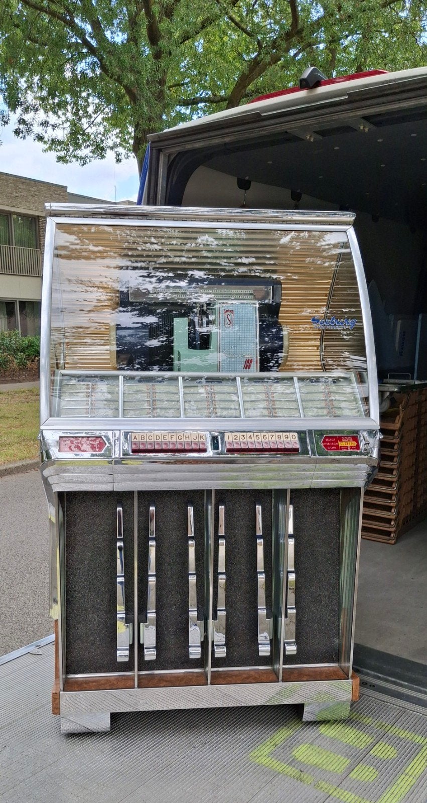 seeburg r, Verzamelen, Automaten | Jukeboxen, Ophalen of Verzenden, Seeburg