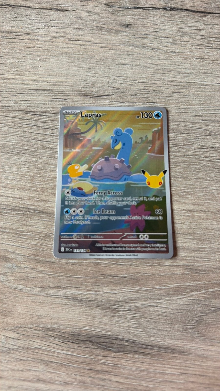 pokemon lapras, Ophalen, Zo goed als nieuw
