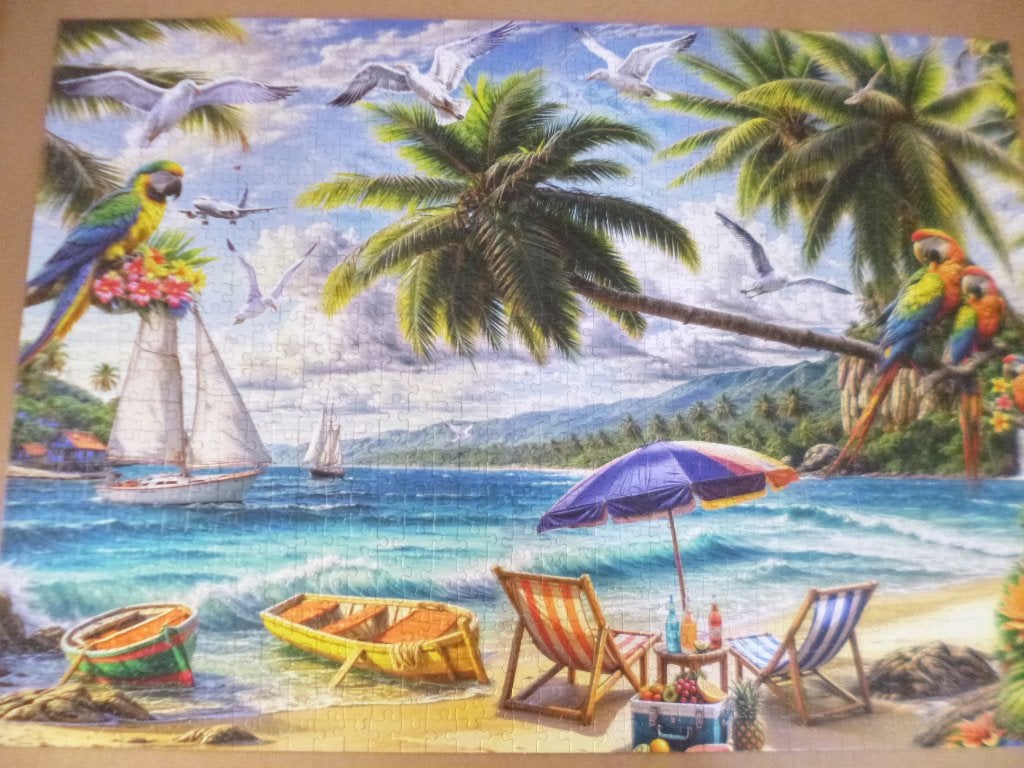 Puzzel 1000 stukjes, Hobby en Vrije tijd, Ophalen of Verzenden