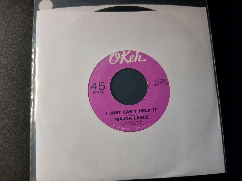 Major Lance – I Just Can't Help It '7 Popcorn, 7 inch, Single, Zo goed als nieuw, 1960 - 1969