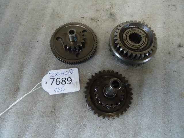 ZX10R 2006 - 2007 Kawasaki Motorblok onderdelen D1-19583, Motoren