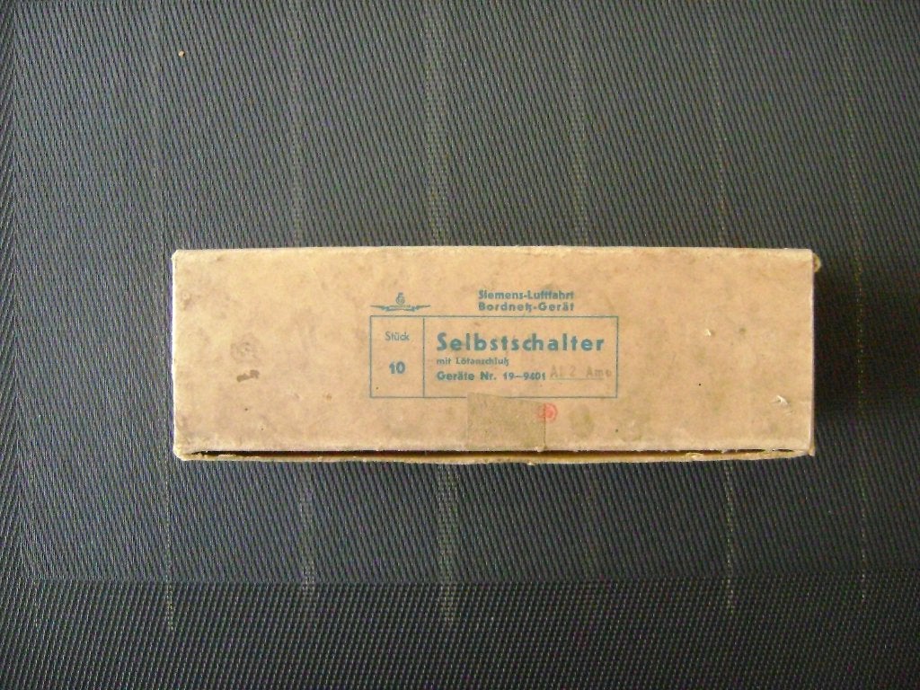 Luftwaffe Wiederstandkasten, Geräte Nr 19-5304, A-2., Ophalen of Verzenden, Luchtmacht, Overige typen