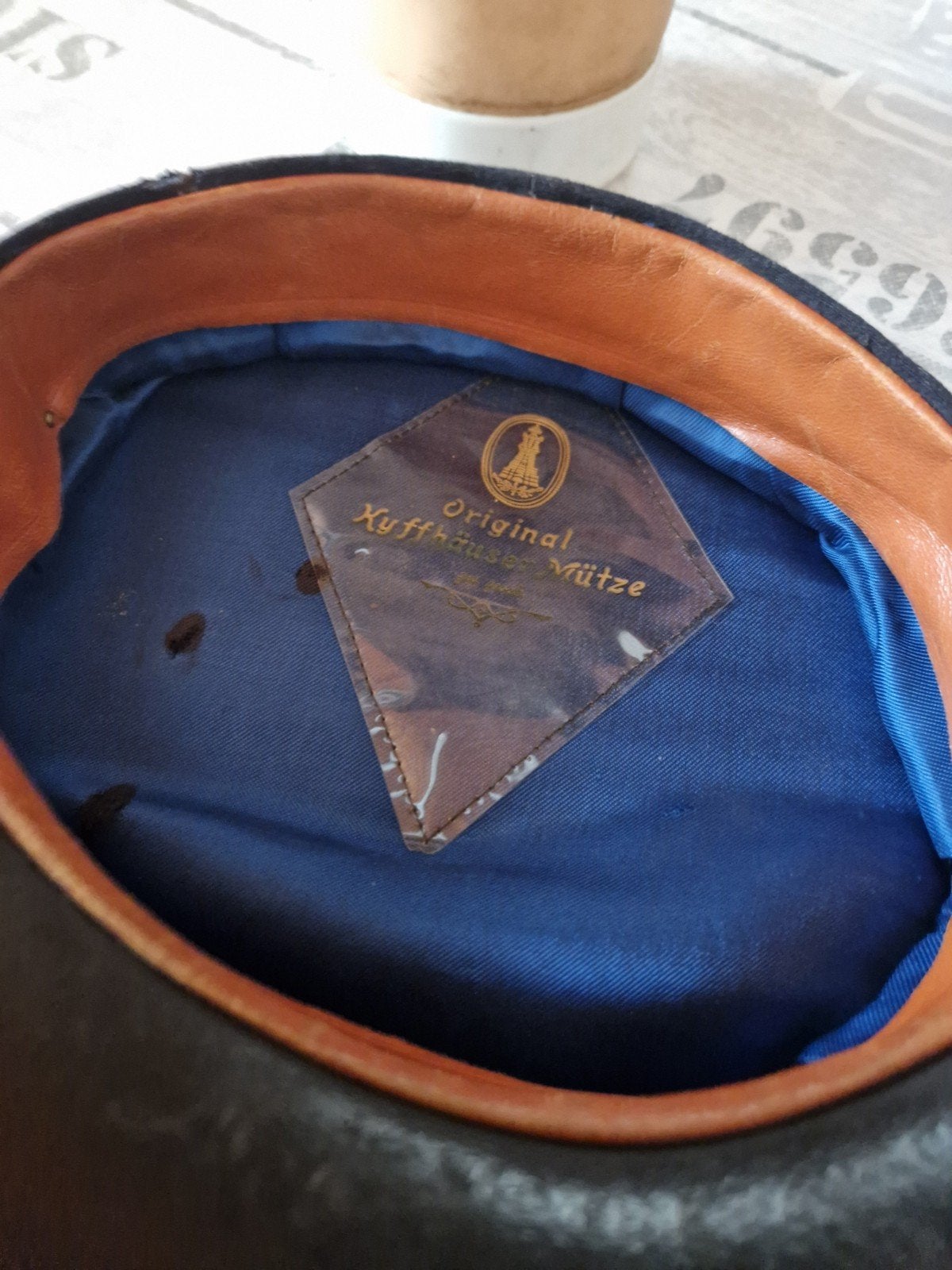 ww2 originele Duitse kepies oudstrijders zie omschrijving, Collections, Enlèvement ou Envoi