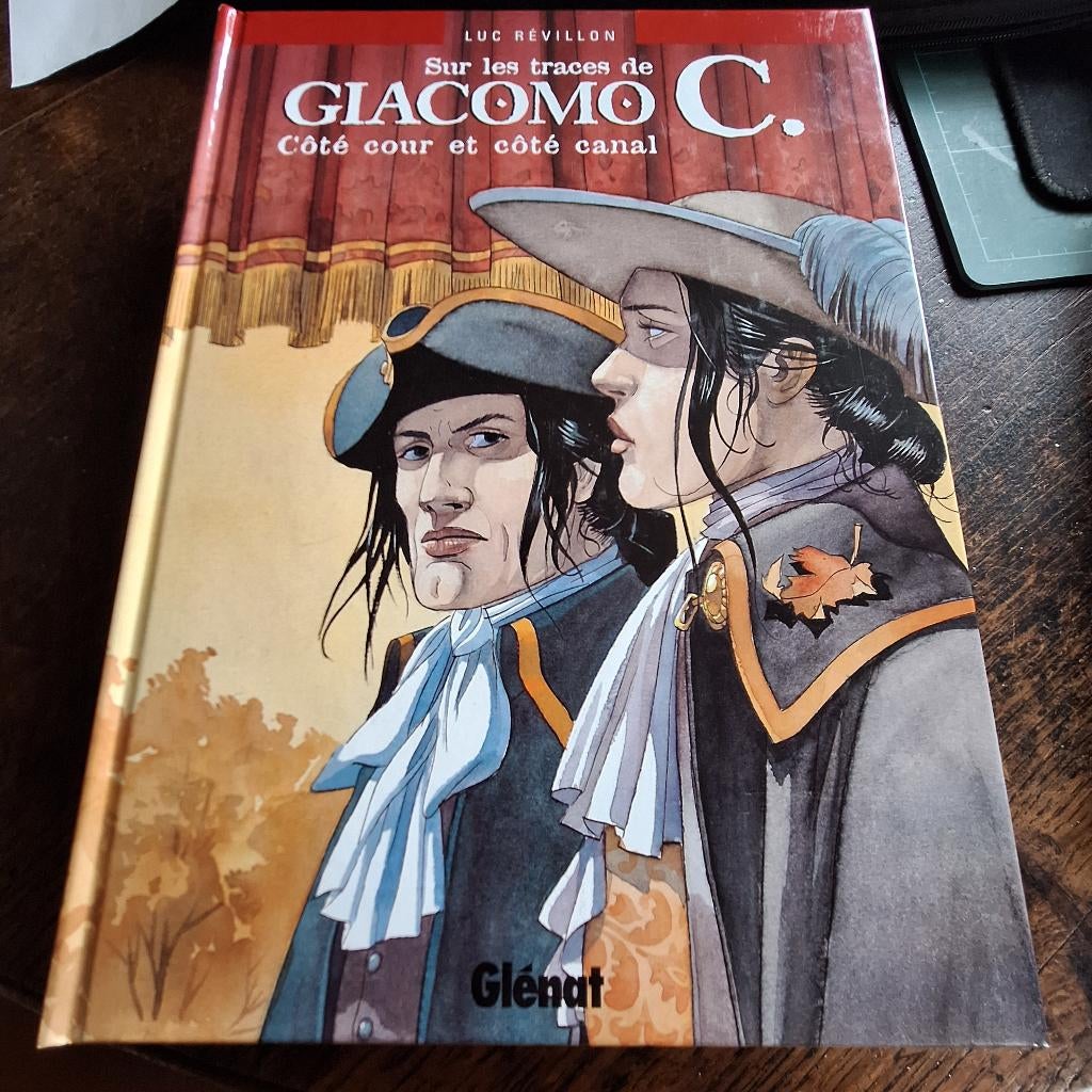 sur les traces de giacomo c luc révillon glénat, Livres, Luc révillon, Une BD, Comme neuf, Envoi
