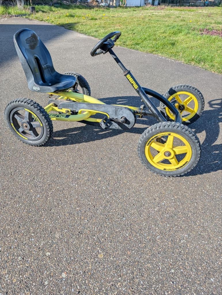 Go-cart berg buddy, Ophalen, Berg