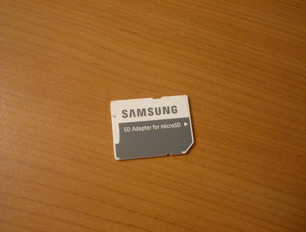 Samsung microSD adapter SD adapter voor microSD, Audio, Tv en Foto, Foto | Geheugenkaarten, Ophalen of Verzenden, MicroSD