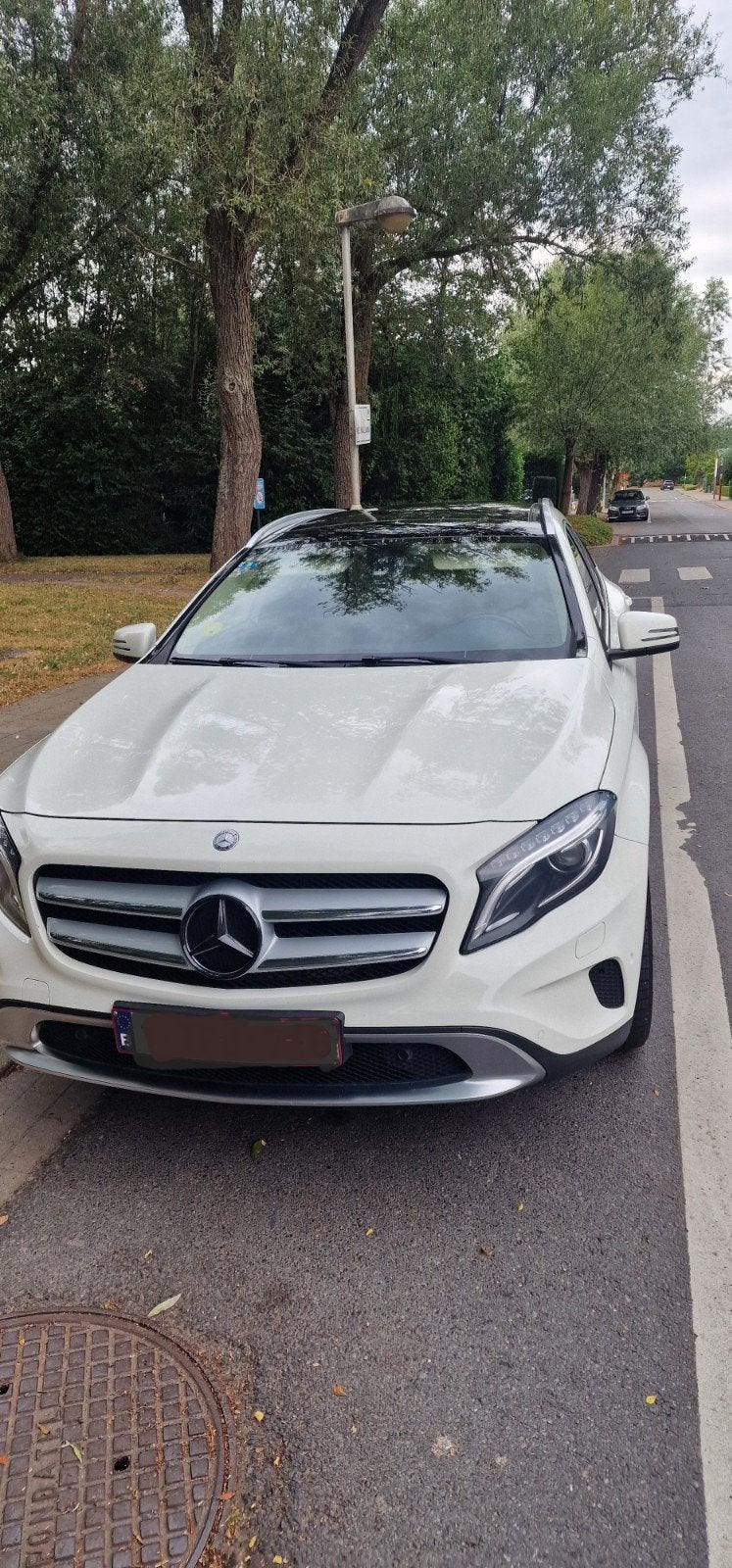 Mercedes gla200 diesel 2016, Auto's, Dealer onderhouden, 4 cilinders, Wit, Leder