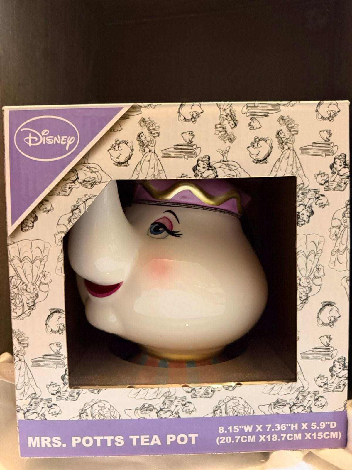 Disney thee set belle en het beest / Primark, Verzamelen, Disney, Ophalen of Verzenden, Overige figuren, Nieuw, Servies