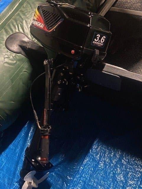Boot, zodiac, rubberboot, speedboot, Watersport en Boten, Overige merken, Buitenboordmotor, 4 pk, Overige materialen