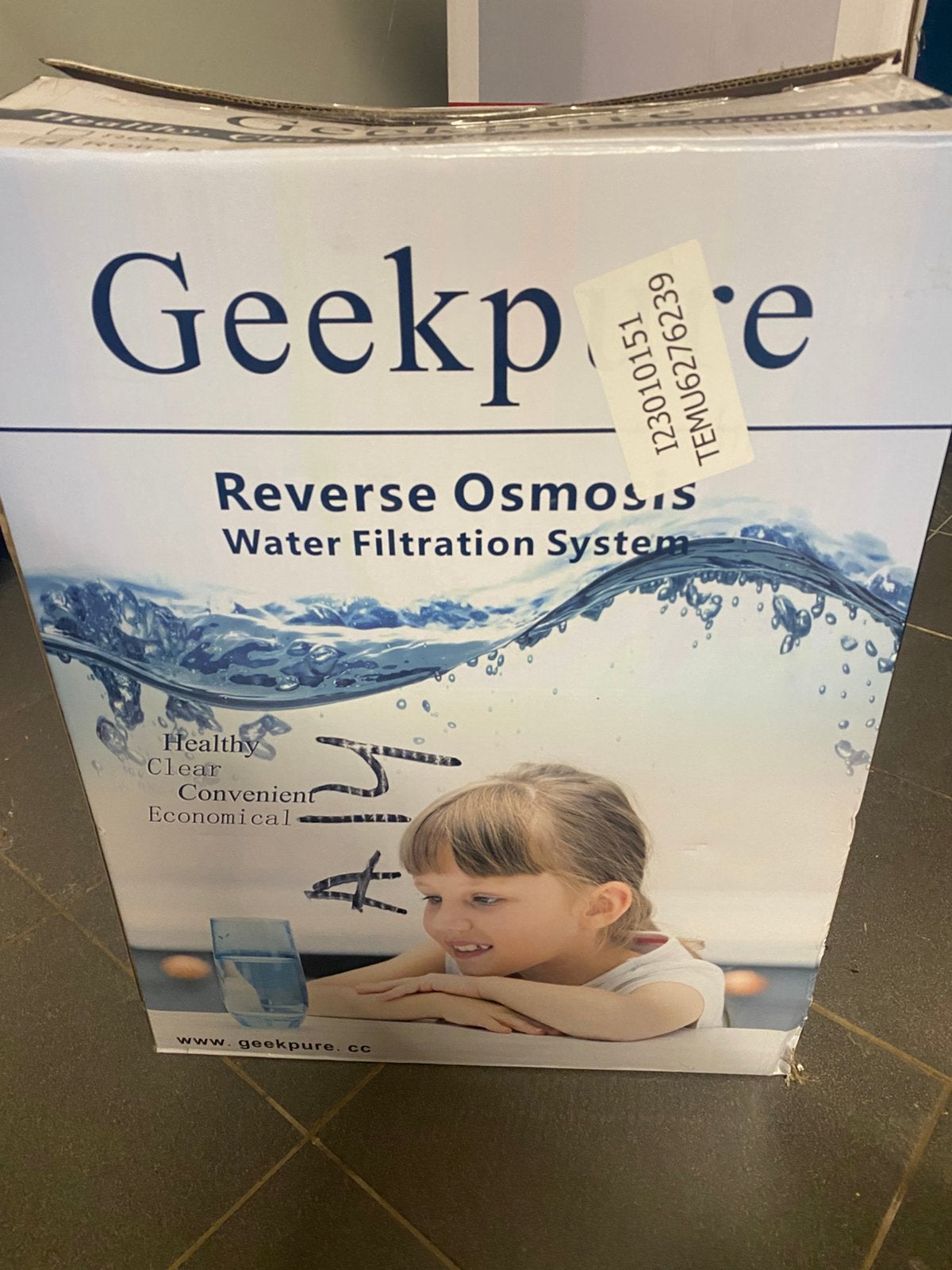 Geekpure système de filtration d’eau par osmose, Enlèvement, Neuf