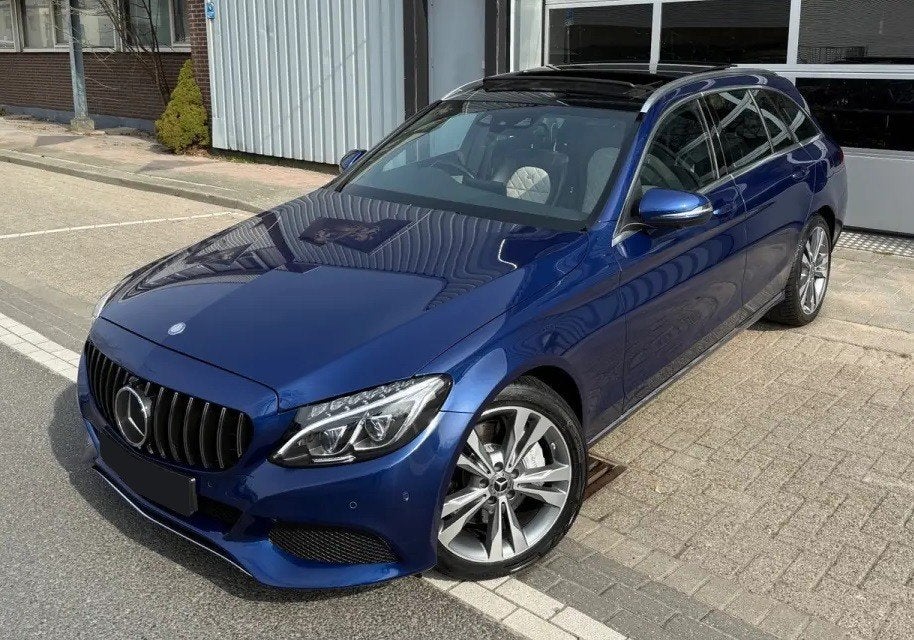originele MERCEDES W205 VELGEN+sensoren+4 goede winterbanden, Pneus et Jantes, Pneus hiver, Véhicule de tourisme, 18 pouces