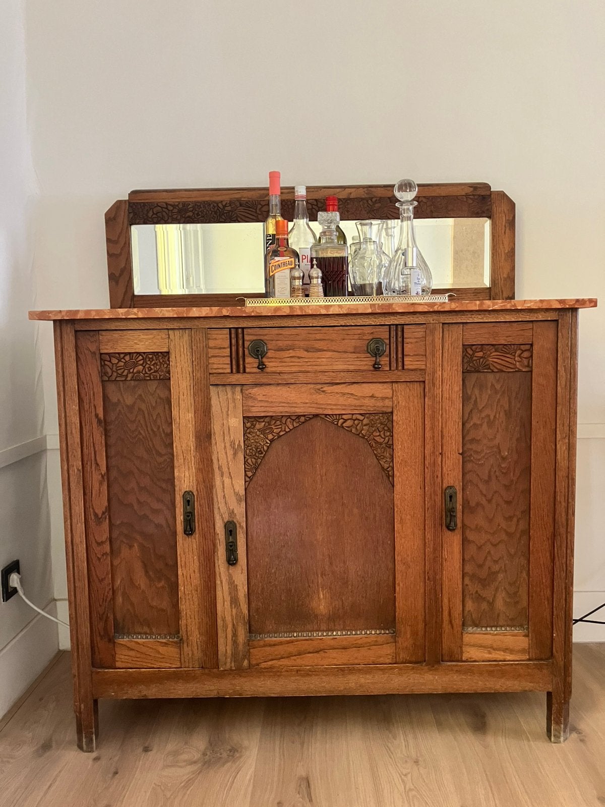 Art deco kast, Ophalen, Gebruikt, Art deco, 50 tot 75 cm