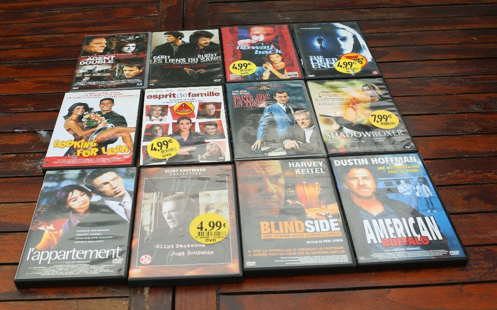 12 DVD's - comme neufs, CD & DVD, Enlèvement ou Envoi, Comme neuf